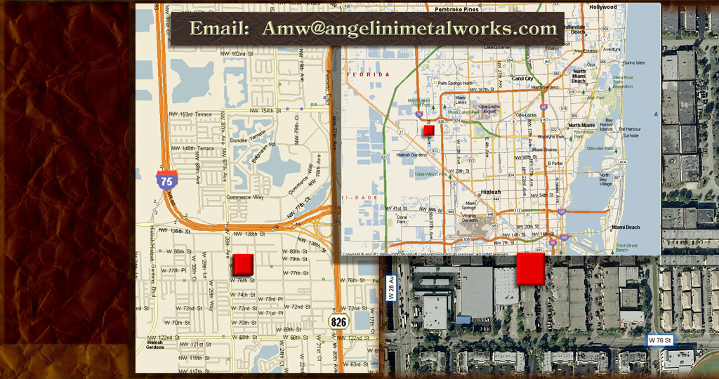 Carlos Angelini Metal Works | Address in Miami Florida