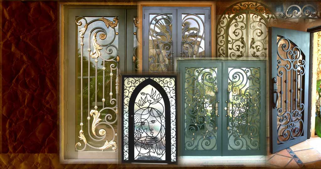 Carlos Angelini Metal works | Iron Frontdoors | Miami Florida