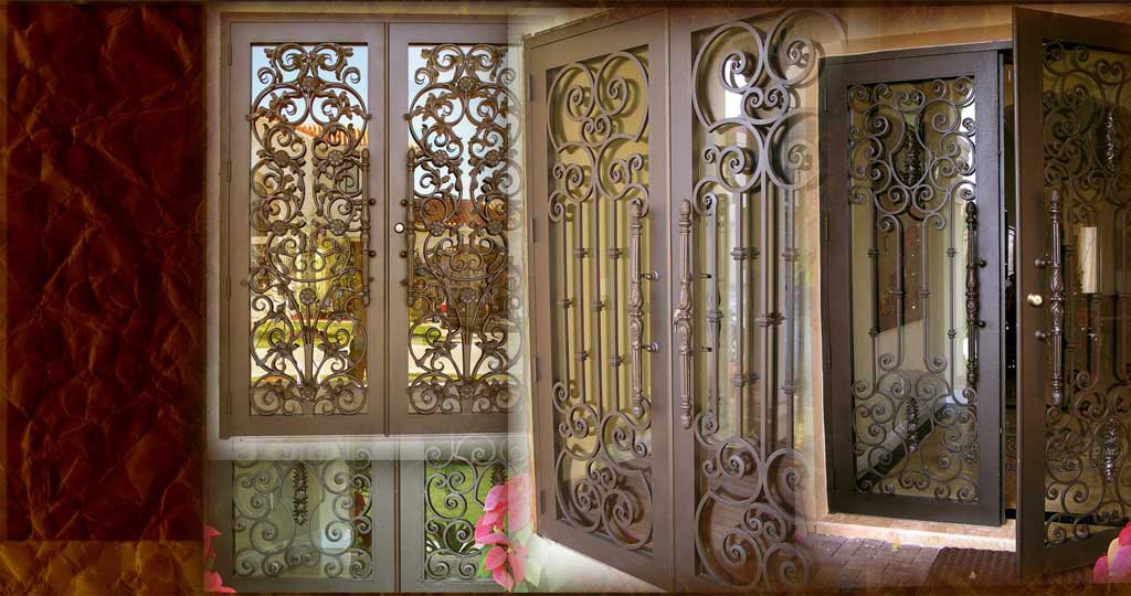 Carlos Angelini Metal works | Iron Frontdoors | Miami Florida