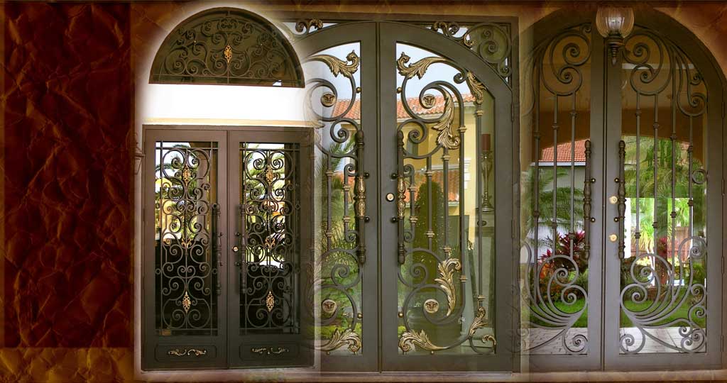 Carlos Angelini Metal works | Iron Frontdoors | Miami Florida