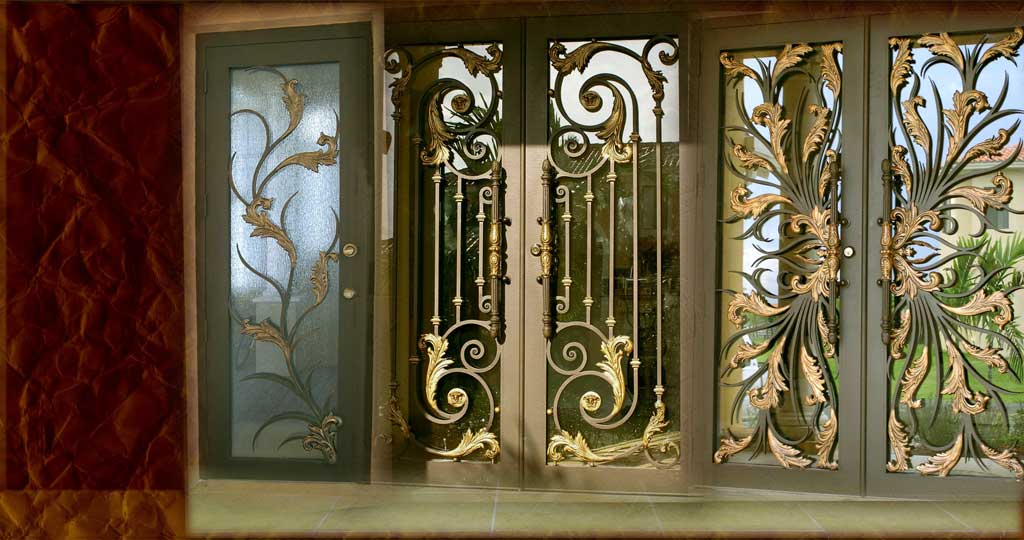 Carlos Angelini Metal works | Iron Frontdoors | Miami Florida