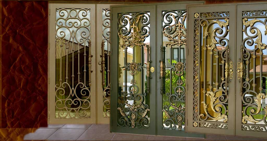 Carlos Angelini Metal works | Iron Frontdoors | Miami Florida