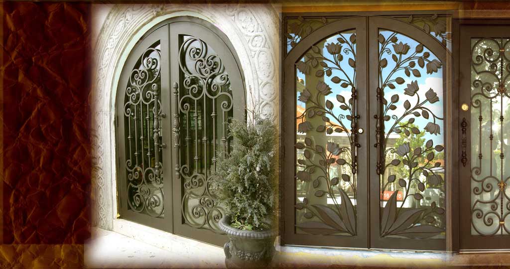 Carlos Angelini Metal works | Iron Frontdoors | Miami Florida