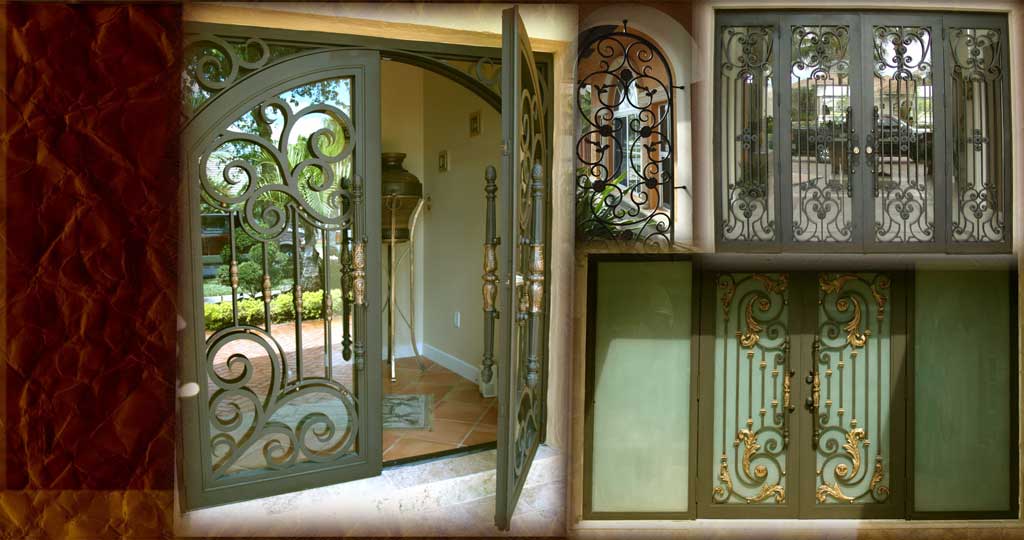 Carlos Angelini Metal works | Iron Frontdoors | Miami Florida