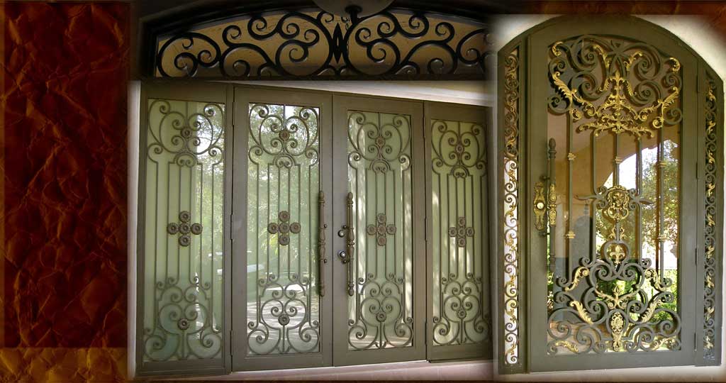 Carlos Angelini Metal works | Iron Frontdoors | Miami Florida