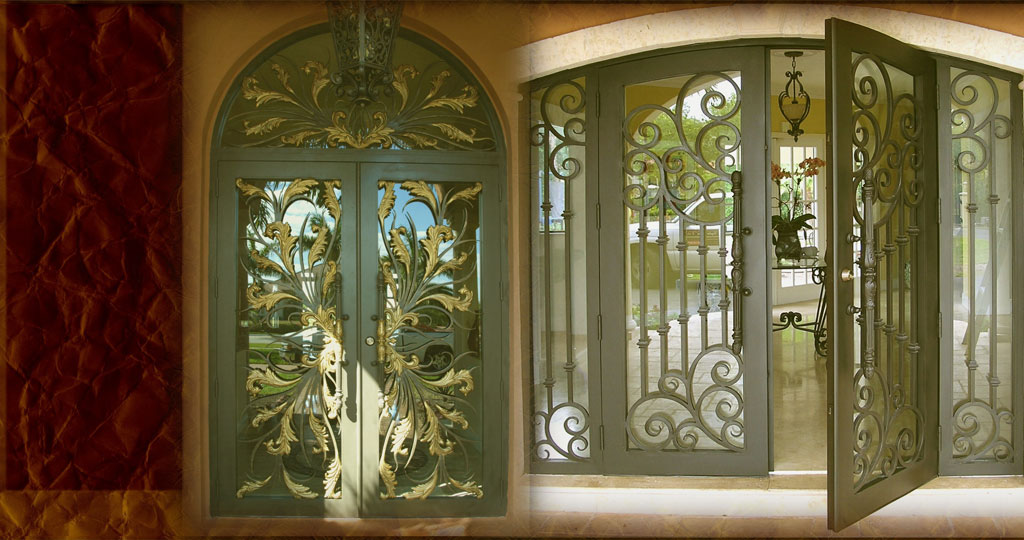 Carlos Angelini Metal works | Iron Frontdoors | Miami Florida