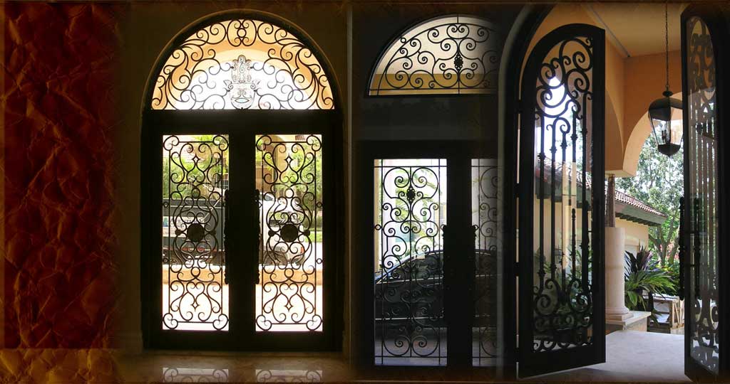 Carlos Angelini Metal works | Iron Frontdoors | Miami Florida