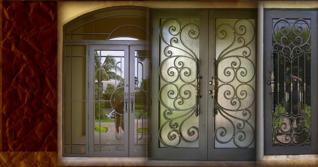 Carlos Angelini Metal works | Iron Frontdoors | Miami Florida