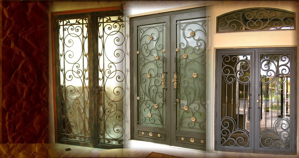 Carlos Angelini Metal works | Iron Frontdoors | Miami Florida