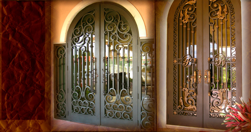 Carlos Angelini Metal works | Iron Frontdoors | Miami Florida