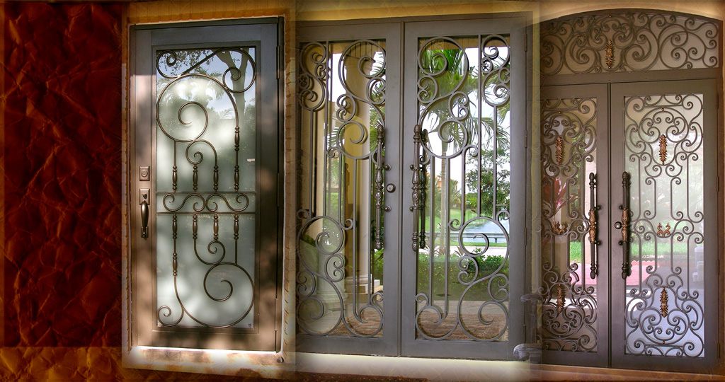 Carlos Angelini Metal works | Iron Frontdoors | Miami Florida