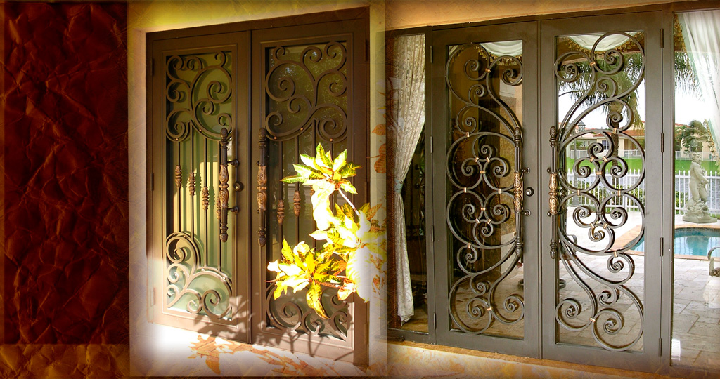 Carlos Angelini Metal works | Iron Frontdoors | Miami Florida