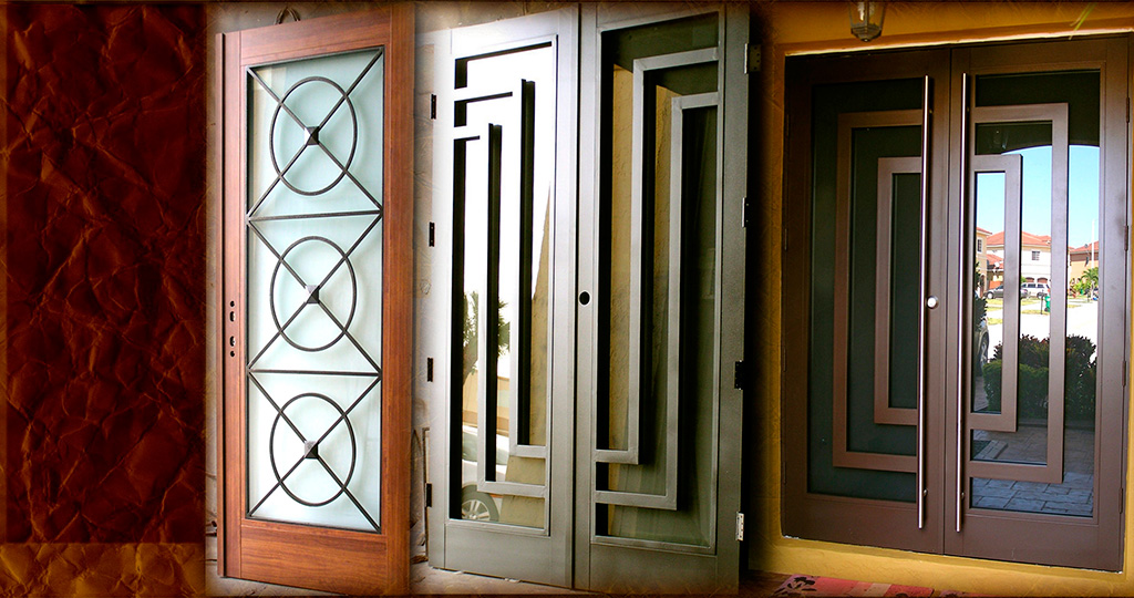 Carlos Angelini Metal works | Iron Frontdoors | Miami Florida