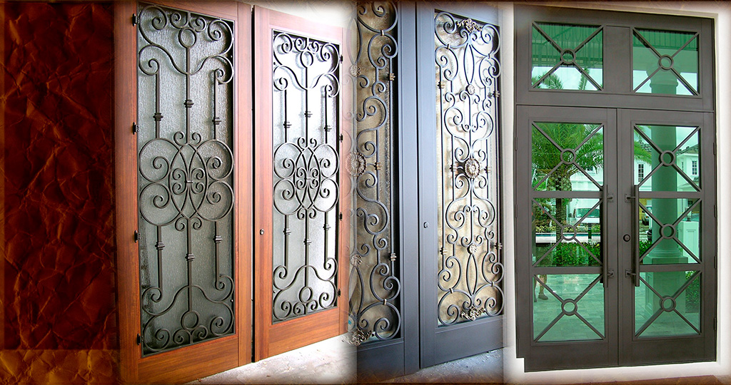 Carlos Angelini Metal works | Iron Frontdoors | Miami Florida