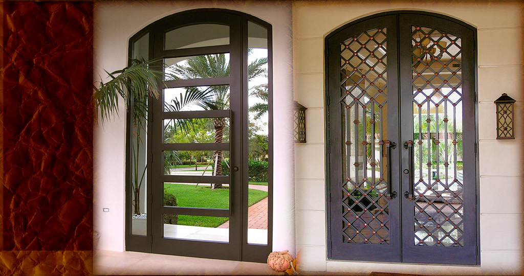 Carlos Angelini Metal works | Iron Frontdoors | Miami Florida