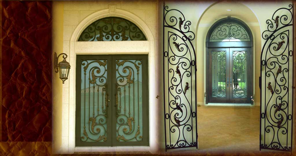 Carlos Angelini Metal works | Iron Frontdoors | Miami Florida