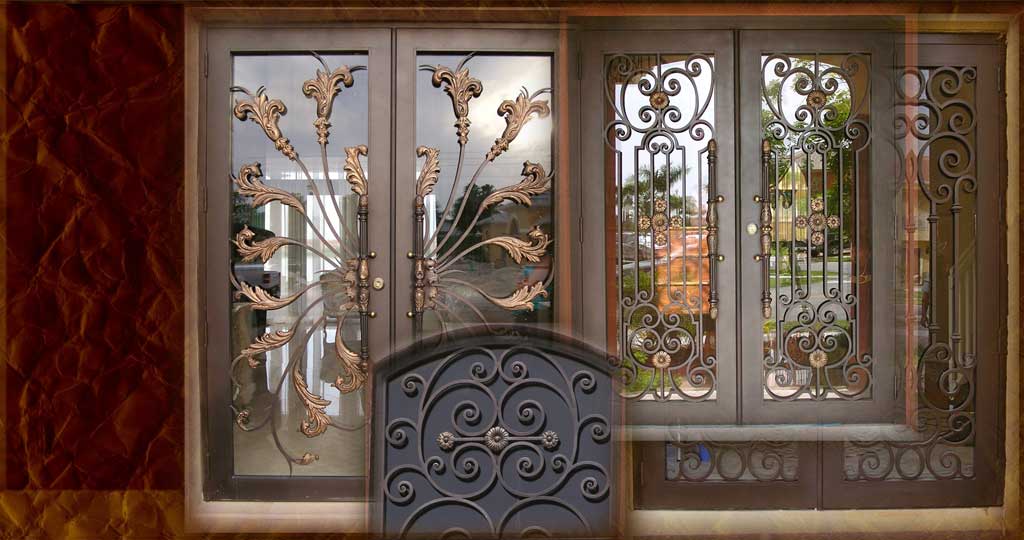 Carlos Angelini Metal works | Iron Frontdoors | Miami Florida