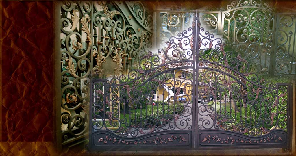 Carlos Angelini Metal works | Iron Gates | Miami Florida