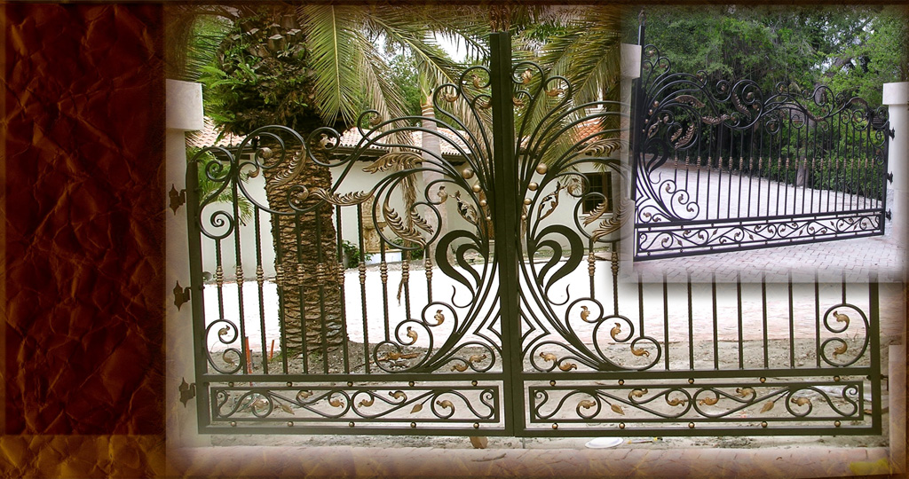 Carlos Angelini Metal works | Iron Gates | Miami Florida