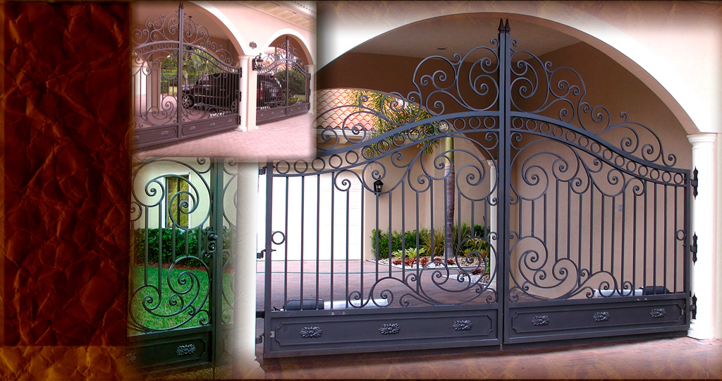 Carlos Angelini Metal works | Iron Gates | Miami Florida