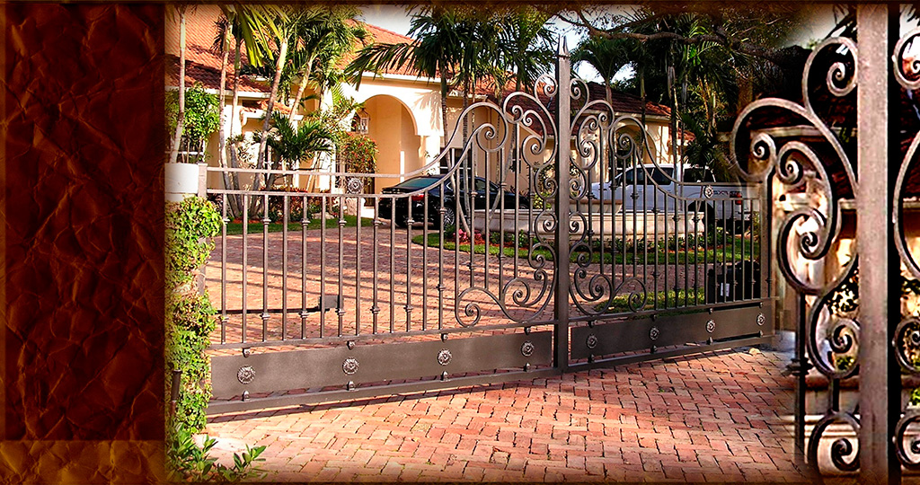 Carlos Angelini Metal works | Iron Gates | Miami Florida