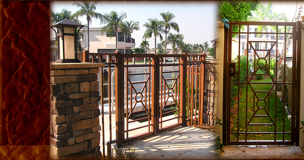 Carlos Angelini Metal works | Iron Gates | Miami Florida