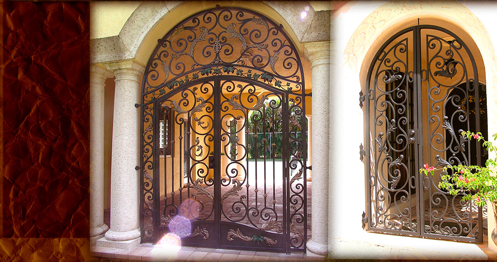 Carlos Angelini Metal works | Iron Gates | Miami Florida