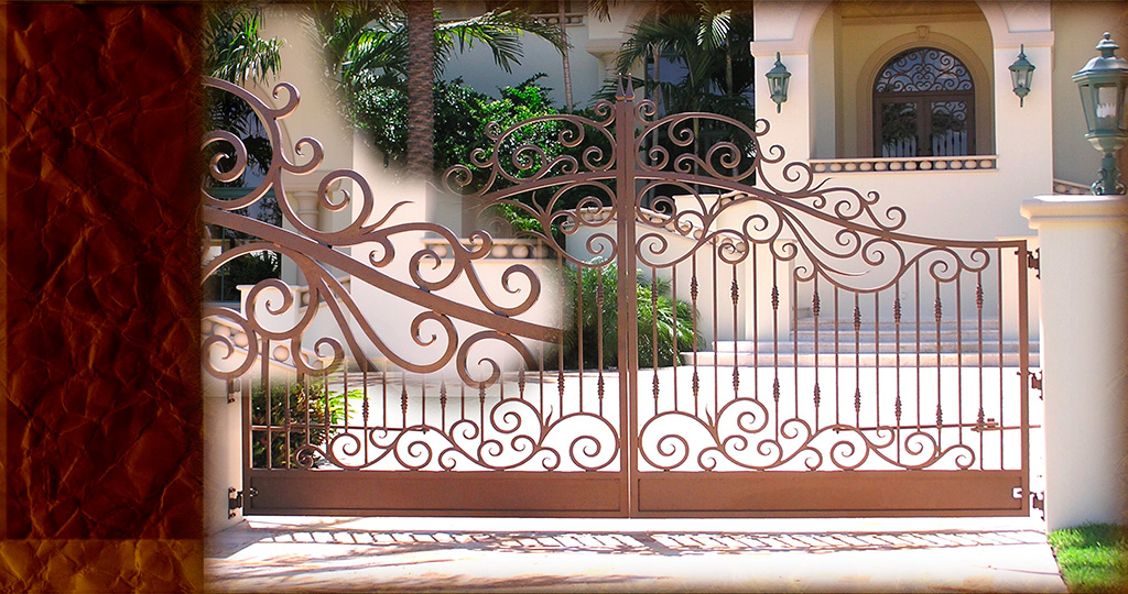 Carlos Angelini Metal works | Iron Gates | Miami Florida