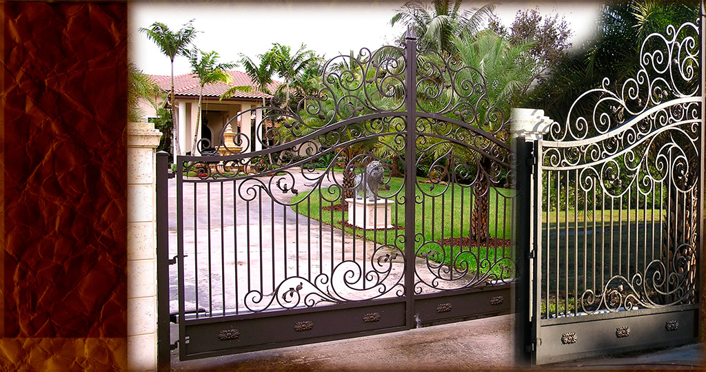 Carlos Angelini Metal works | Iron Gates | Miami Florida