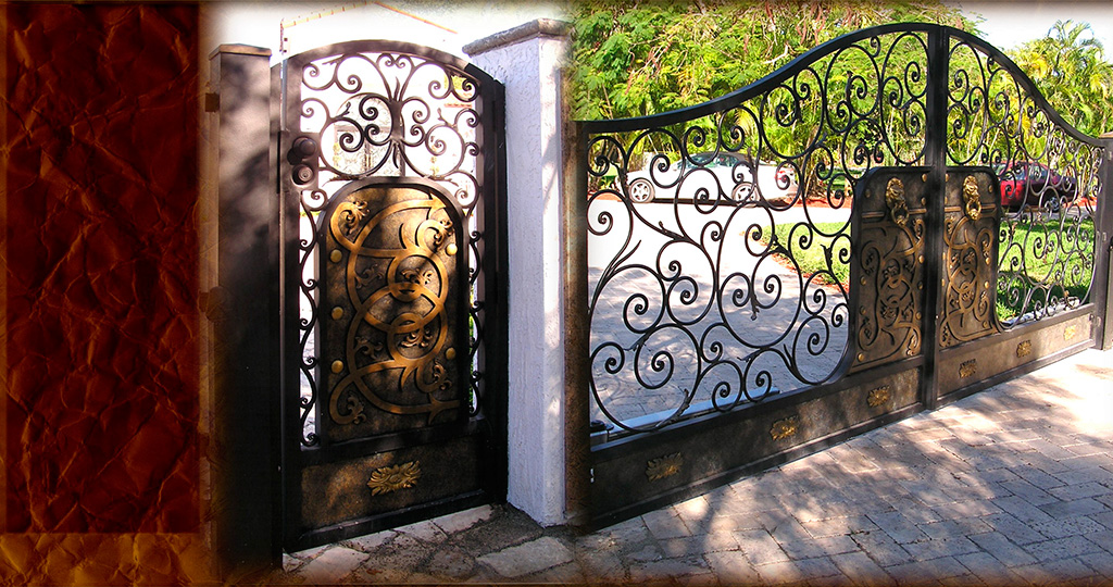 Carlos Angelini Metal works | Iron Gates | Miami Florida