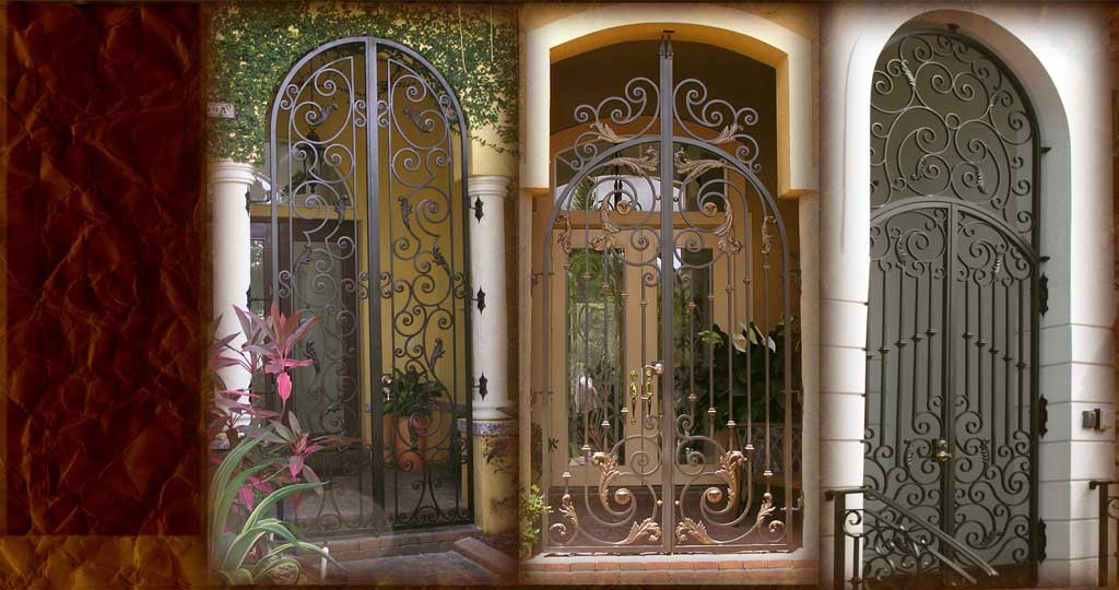 Carlos Angelini Metal works | Iron Gates | Miami Florida