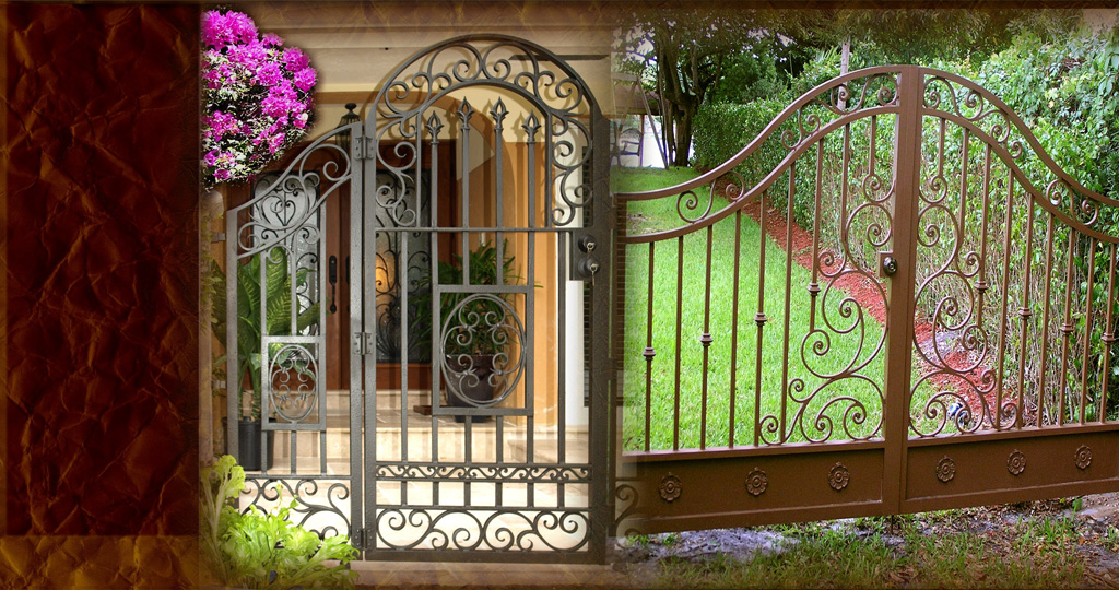 Carlos Angelini Metal works | Iron Gates | Miami Florida