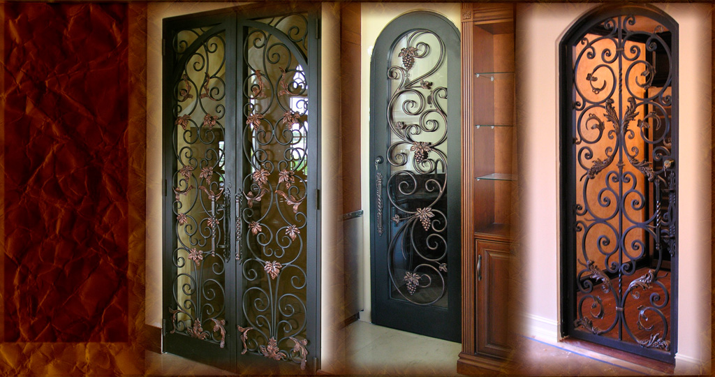 Carlos Angelini Metal works | Wine Cellar | Miami Florida